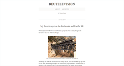 Desktop Screenshot of beutelevision.com